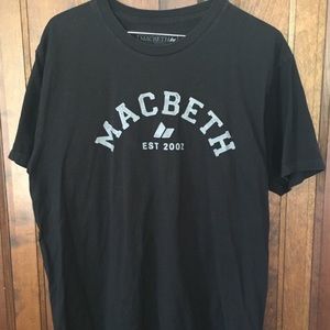 Macbeth footwear tee
